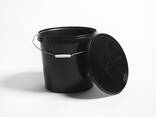 21 L round plastic bucket (container) with lid from manufacturer Prime Box (UA) - фото 13