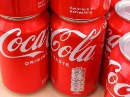 Coca Cola and other soft drinks, all varieties and sizes