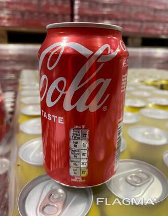 Coca-Cola Original 330ml fat cans (Danish Origin)