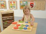 Деревянные игрушки образовательные таблицы stem-игрушки для детского сада игровой комнаты