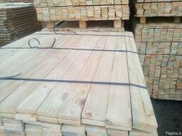 Edged pine timber