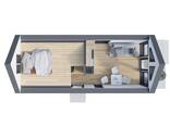Frame Panel Modular House with 38 m² Terrace - photo 7