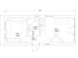 Frame Panel Modular House with 38 m² Terrace - photo 8
