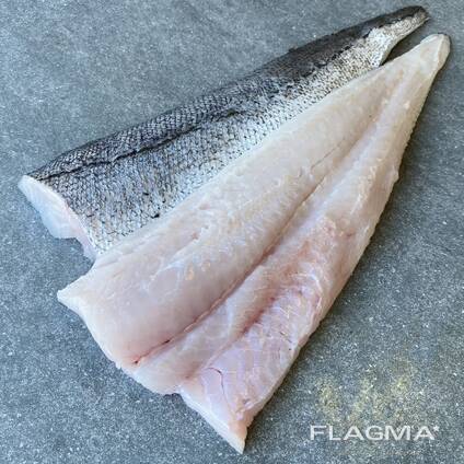 Hake fish fillets
