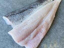 Hake fish fillets
