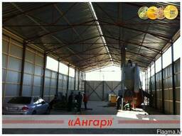 Ieslēgtās taisnās sienas angāru ražošana vislabvēlīgākajos