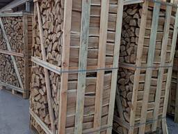 Колотые дрова дуб, граб в ящиках 2RM DAP