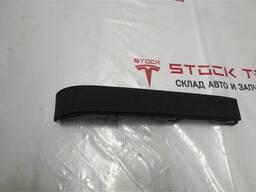 Облицовка двери задней левой передняя верхняя ULTRASUEDE BLK Tesla model X 1055048-06-J