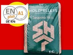 Premium koksnes granulu ražotājs ar Enplus A1 sertificētu/koksnes granulu vairumtirdzniecī