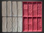 Silicone mould for decorative stone creating ("Sand stone") - photo 1