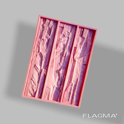 Silicone mould for decorative stone creating ("Pamir")