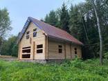 Строительство каркаснo - панельных домов eco timber home, дома из профилированного брусаса